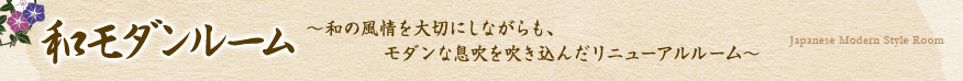 和モダンルーム 和モダンルーム